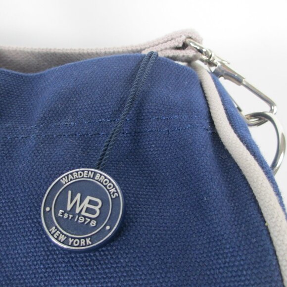 WARDEN BROOKS NEW YORK CANVAS DUFFEL BAG - Picture 5 of 16